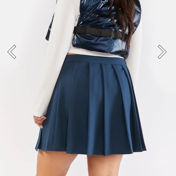 Pleated Mini Skirt- Worn Once - Picture 3 of 3